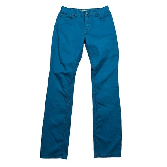 Free People 61855-16515125 Slim Straight Leg Teal Jeans Women's 28 - Picture 1 of 9